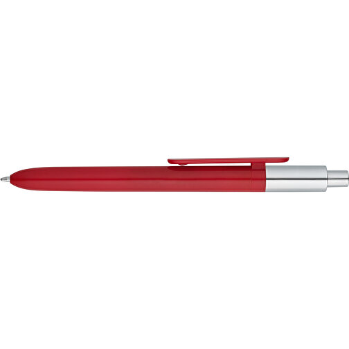 KIWU CHROME. Kugelschreiber Aus ABS , rot, ABS Kunststoff, , Bild 3