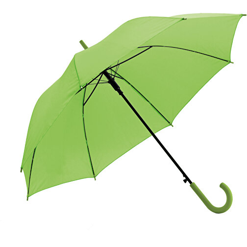 MICHAEL. Regenschirm Mit Automatischer Öffnung , hellgrün, 190T Polyester, , Bild 1