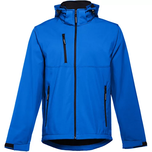 THC ZAGREB. Softshell pour homme, avec capuche amovible, Image 1
