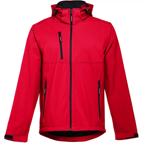 THC ZAGREB. Softshell pour homme, avec capuche amovible, Image 1