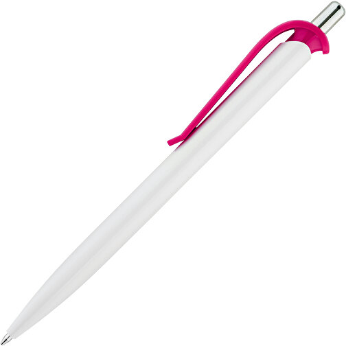 ANA. ABS-Kugelschreiber Mit Clip , rosa, ABS Kunststoff, , Bild 2
