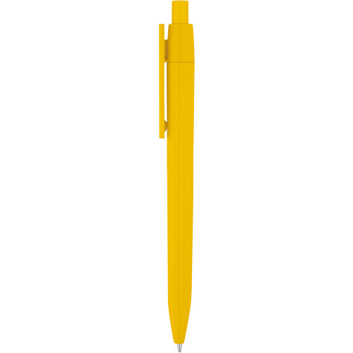 RIFE. Kugelschreiber Mit Clip Für Doming , gelb, Kunststoff, , Bild 1
