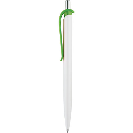 ANA. ABS-Kugelschreiber Mit Clip , hellgrün, ABS Kunststoff, , Bild 1
