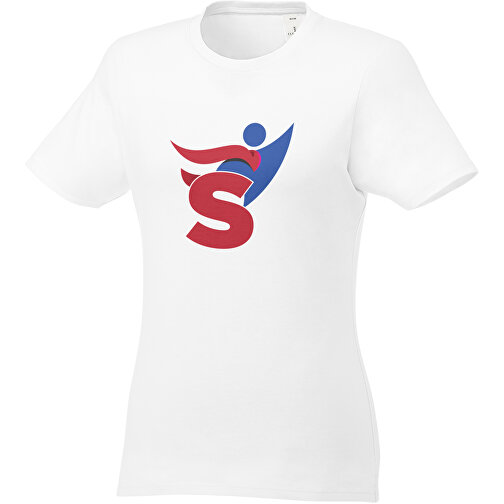 Heros T-Shirt Für Damen , weiß, Single jersey Strick 100% BCI Baumwolle, 150 g/m2, 4XL, , Bild 2