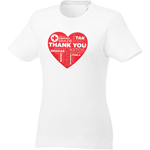 Heros T-Shirt Für Damen , weiß, Single jersey Strick 100% BCI Baumwolle, 150 g/m2, 3XL, , Bild 3