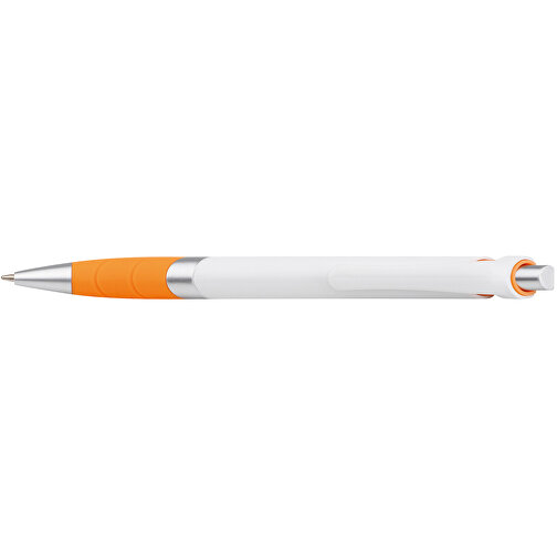 MOLLA. Kugelschreiber Mit Gummigriff , orange, Kunststoff, , Bild 3