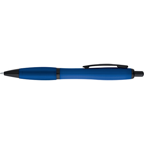 FUNK. Kugelschreiber Mit Clip Aus Metall , blau, Kunststoff, , Bild 3