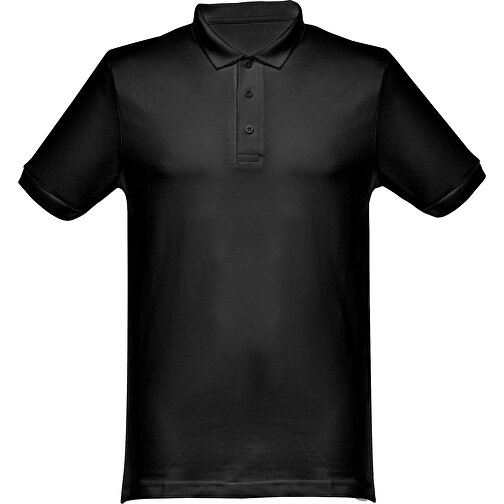 THC MONACO. Herren Poloshirt , dunkelblau, 100% Baumwolle, XL, 75,50cm x 58,00cm (Länge x Breite), Bild 2