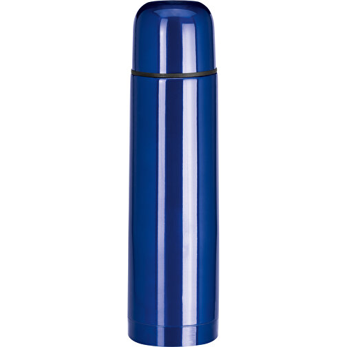 LUKA. Thermosflasche Aus Edelstahl Mit 500 Ml Fassungsvermögen , blau, Edelstahl, , Bild 1