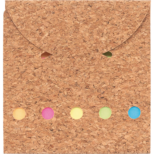 Foldcork , beige, Papier, 8,00cm x 0,20cm x 5,00cm (Länge x Höhe x Breite), Bild 1