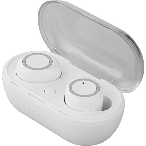 Auriculares inalámbricos Bluetooth 5.0 color  blanco, Imagen 3