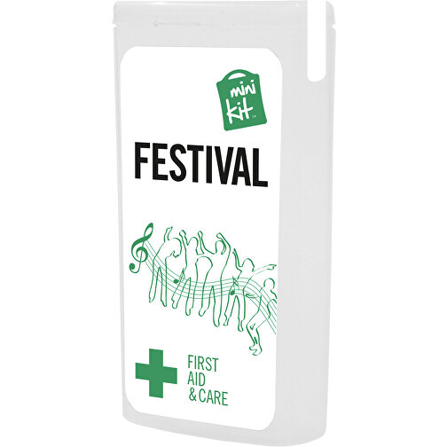 MiniKit Festival , weiß, Kunststoff, 4,90cm x 9,70cm x 2,50cm (Länge x Höhe x Breite), Bild 1