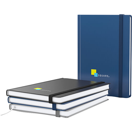 Notebook Easy-Book Comfort Pocket Bestseller, silvergrå, silkesscreentryckt digitalt, Bild 2