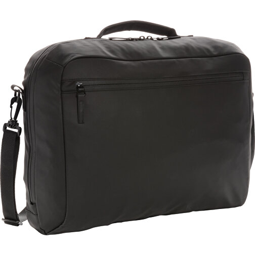 Moda czarny 15,6' torba na laptopa PVC-free, Obraz 1
