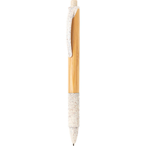 Pen lavet af bambus og hvedestrå, Billede 1