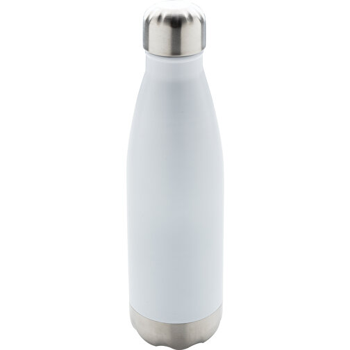Vakuumisolierte Stainless Steel Flasche, Weiß , weiß, Edelstahl, 25,80cm (Höhe), Bild 1