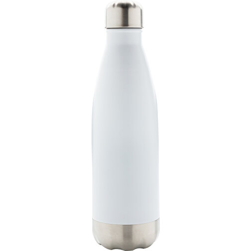 Vakuumisolierte Stainless Steel Flasche, Weiß , weiß, Edelstahl, 25,80cm (Höhe), Bild 2