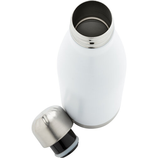Vakuumisolierte Stainless Steel Flasche, Weiß , weiß, Edelstahl, 25,80cm (Höhe), Bild 4