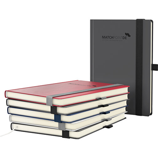 Notebook Vision-Book Cream A4 Bestseller, svart, svart glansig prägling, Bild 2