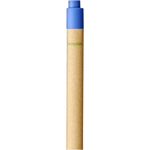 Berk Kugelschreiber Aus Recyceltem Karton Und Mais , Green Concept, blau, Recycelter Karton, Getreide Kunststoff, 14,00cm (Länge), Bild 5