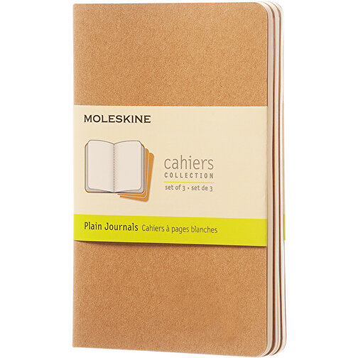 Moleskine Cahier Journal Taschenformat – Blanko , Moleskine, kraftpapier, Karton, 14,00cm x 0,67cm x 9,00cm (Länge x Höhe x Breite), Bild 1