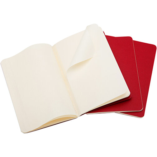 Moleskine Cahier Journal L – Blanko , Moleskine, cranberry rot, Karton, 21,00cm x 0,67cm x 13,00cm (Länge x Höhe x Breite), Bild 6
