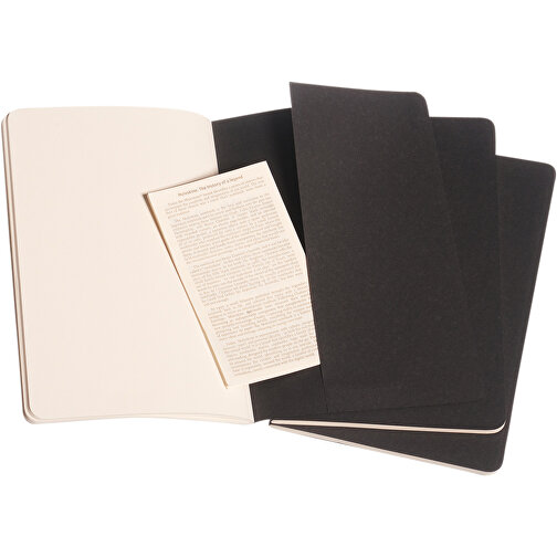 Moleskine Cahier Journal L – Blanko , Moleskine, schwarz, Karton, 21,00cm x 0,67cm x 13,00cm (Länge x Höhe x Breite), Bild 5