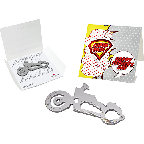 Set de cadeaux / articles cadeaux : ROMINOX® Key Tool Motorbike (21 functions) emballage à motif S, Image 1