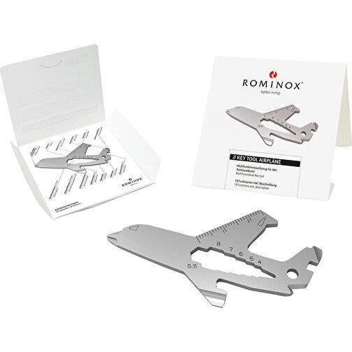 Set de cadeaux / articles cadeaux : ROMINOX® Key Tool Airplane (18 functions) emballage à motif Fa, Image 2
