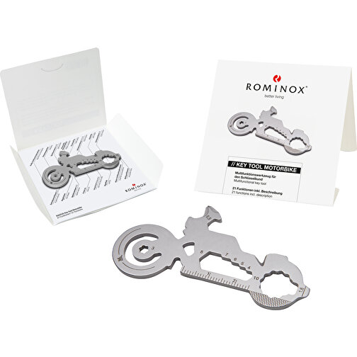 Set de cadeaux / articles cadeaux : ROMINOX® Key Tool Motorbike (21 functions) emballage à motif G, Image 2