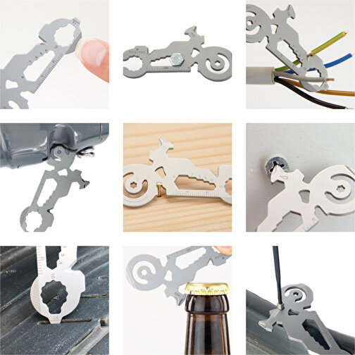 Set de cadeaux / articles cadeaux : ROMINOX® Key Tool Motorbike (21 functions) emballage à motif G, Image 4