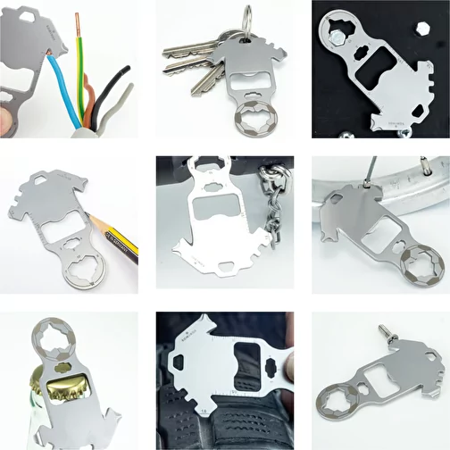 Set de cadeaux / articles cadeaux : ROMINOX® Key Tool Football / Soccer (18 functions) emballage à, Image 4