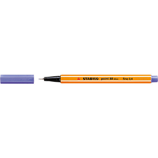 STABILO Point 88 Mini Fineliner , Stabilo, violett, Kunststoff, 11,80cm x 0,80cm x 0,80cm (Länge x Höhe x Breite), Bild 1