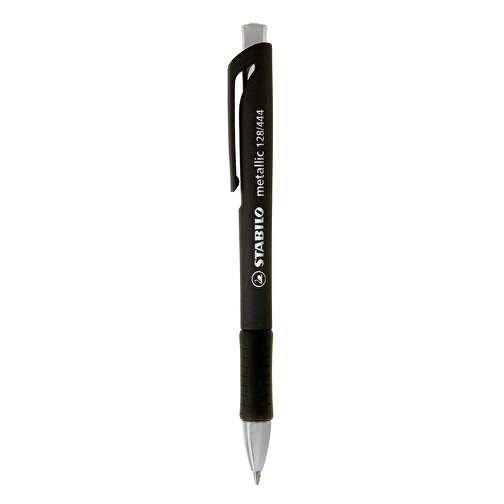STABILO Concept Metallic Kugelschreiber , Stabilo, schwarz, Kunststoff, 14,50cm x 1,40cm x 1,20cm (Länge x Höhe x Breite), Bild 1