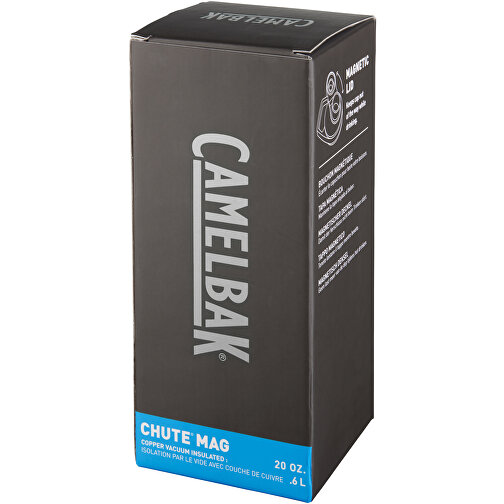 CamelBak® Chute Mag 600 Ml Kupfer-Vakuum Isolierflasche , schwarz, Edelstahl, 7,50cm x 23,40cm x 9,50cm (Länge x Höhe x Breite), Bild 3