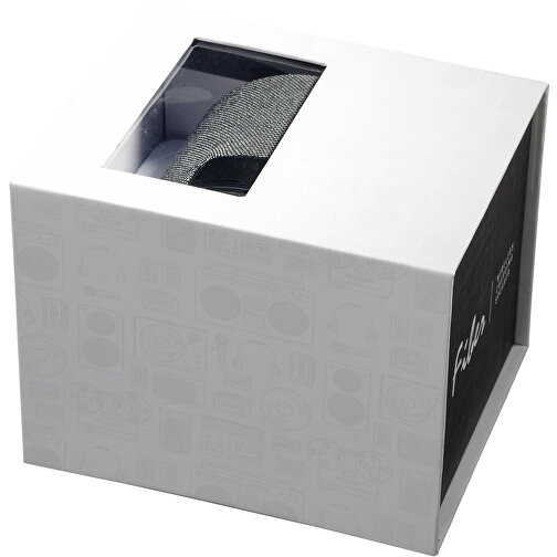 Fiber 3W Bluetooth® Lautsprecher Mit Kabelloser Ladefunktion , schwarz, ABS Kunststoff, 8,00cm (Höhe), Bild 3