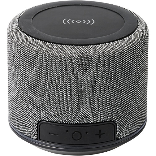 Fiber 3W Bluetooth® Lautsprecher Mit Kabelloser Ladefunktion , schwarz, ABS Kunststoff, 8,00cm (Höhe), Bild 8