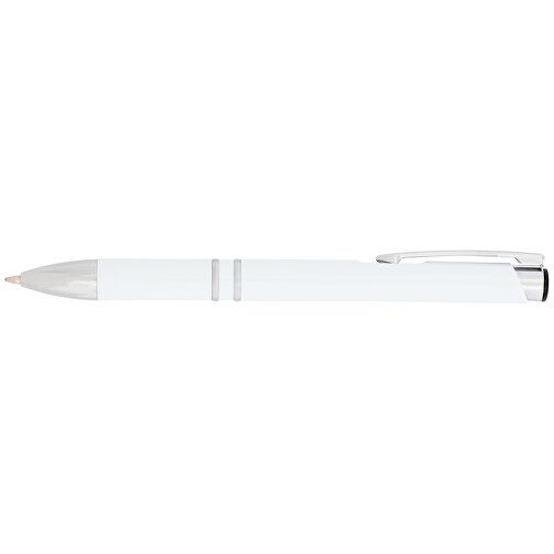 Moneta Kugelschreiber Antibakteriell , weiß, ABS Kunststoff, 13,50cm (Länge), Bild 4