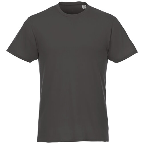 Jade T-Shirt Aus Recyceltem GRS Material Für Herren , Green Concept, storm grey, Single jersey Strick 100% GRS zertifiziertes recyceltes Polyester, 160 g/m2, S, , Bild 9