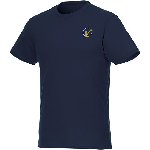 Jade T-Shirt Aus Recyceltem GRS Material Für Herren , Green Concept, navy, Single jersey Strick 100% GRS zertifiziertes recyceltes Polyester, 160 g/m2, L, , Bild 2