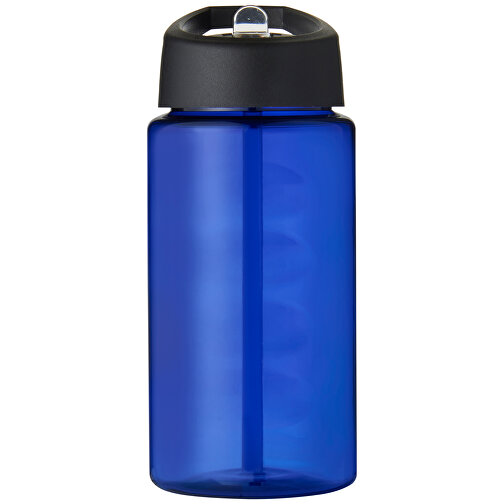 H2O Active® Bop 500 Ml Sportflasche Mit Ausgussdeckel , blau / schwarz, PET Kunststoff, 72% PP Kunststoff, 17% SAN Kunststoff, 11% PE Kunststoff, 17,10cm (Höhe), Bild 4
