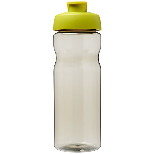 H2O Active® Eco Base 650 Ml Sportflasche Mit Klappdeckel , kohle / lindgrün, PCR Kunststoff, PP Kunststoff, 22,10cm (Höhe), Bild 4