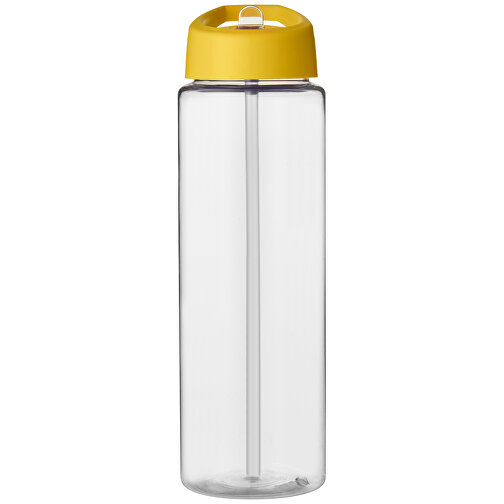 H2O Active® Vibe 850 Ml Sportflasche Mit Ausgussdeckel , transparent / gelb, PET Kunststoff, 72% PP Kunststoff, 17% SAN Kunststoff, 11% PE Kunststoff, 24,20cm (Höhe), Bild 4