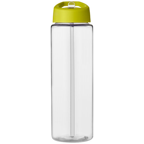 H2O Active® Vibe 850 Ml Sportflasche Mit Ausgussdeckel , transparent / limone, PET Kunststoff, 72% PP Kunststoff, 17% SAN Kunststoff, 11% PE Kunststoff, 24,20cm (Höhe), Bild 4