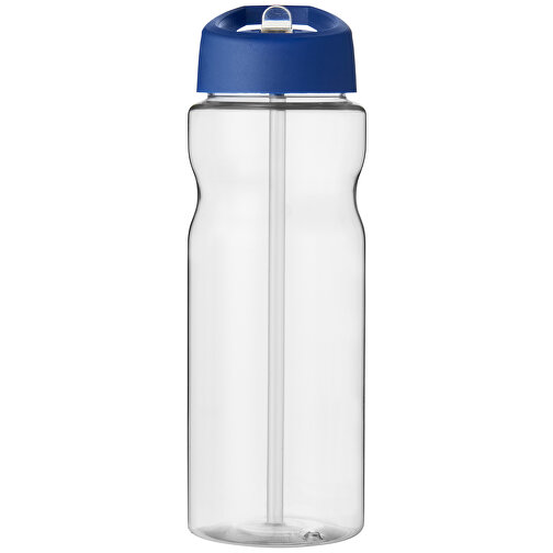 H2O Active® Base 650 Ml Sportflasche Mit Ausgussdeckel , transparent / blau, PET Kunststoff, 72% PP Kunststoff, 17% SAN Kunststoff, 11% PE Kunststoff, 21,80cm (Höhe), Bild 4