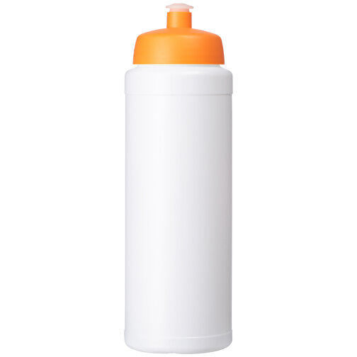 Baseline® Plus 750 Ml Flasche Mit Sportdeckel , weiß / orange, HDPE Kunststoff, PP Kunststoff, 23,60cm (Höhe), Bild 4