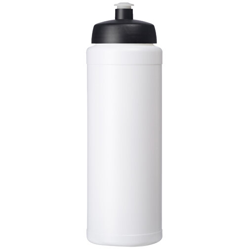 Baseline® Plus Grip 750 Ml Sportflasche Mit Sportdeckel , weiss / schwarz, HDPE Kunststoff, PP Kunststoff, 23,60cm (Höhe), Bild 4