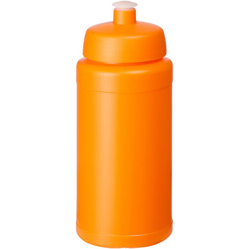 Baseline® Plus 500 Ml Flasche Mit Sportdeckel , orange, HDPE Kunststoff, PP Kunststoff, 18,50cm (Höhe), Bild 1