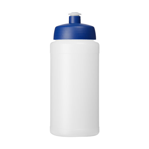 Baseline® Plus 500 Ml Flasche Mit Sportdeckel , transparent / blau, HDPE Kunststoff, PP Kunststoff, 18,50cm (Höhe), Bild 4