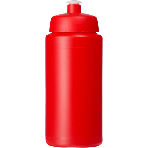 Baseline® Plus Grip 500 Ml Sportflasche Mit Sportdeckel , rot, HDPE Kunststoff, PP Kunststoff, 18,50cm (Höhe), Bild 3